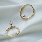 Earrings Marie-Lou (gold plated)