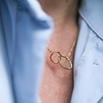 Necklace Marie-Claire (gold plated)