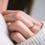 Ring Marie-Louise (gold plated)