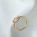 Ring Marie-Rose (gold plated)