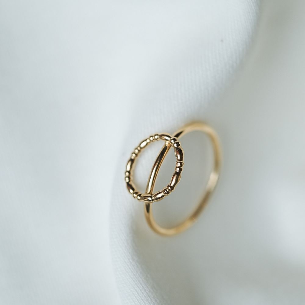Ring Marie-Rose (gold plated)