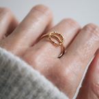 Ring Marie-Rose (gold plated)