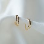 Earrings Marie-Alice (gold plated)