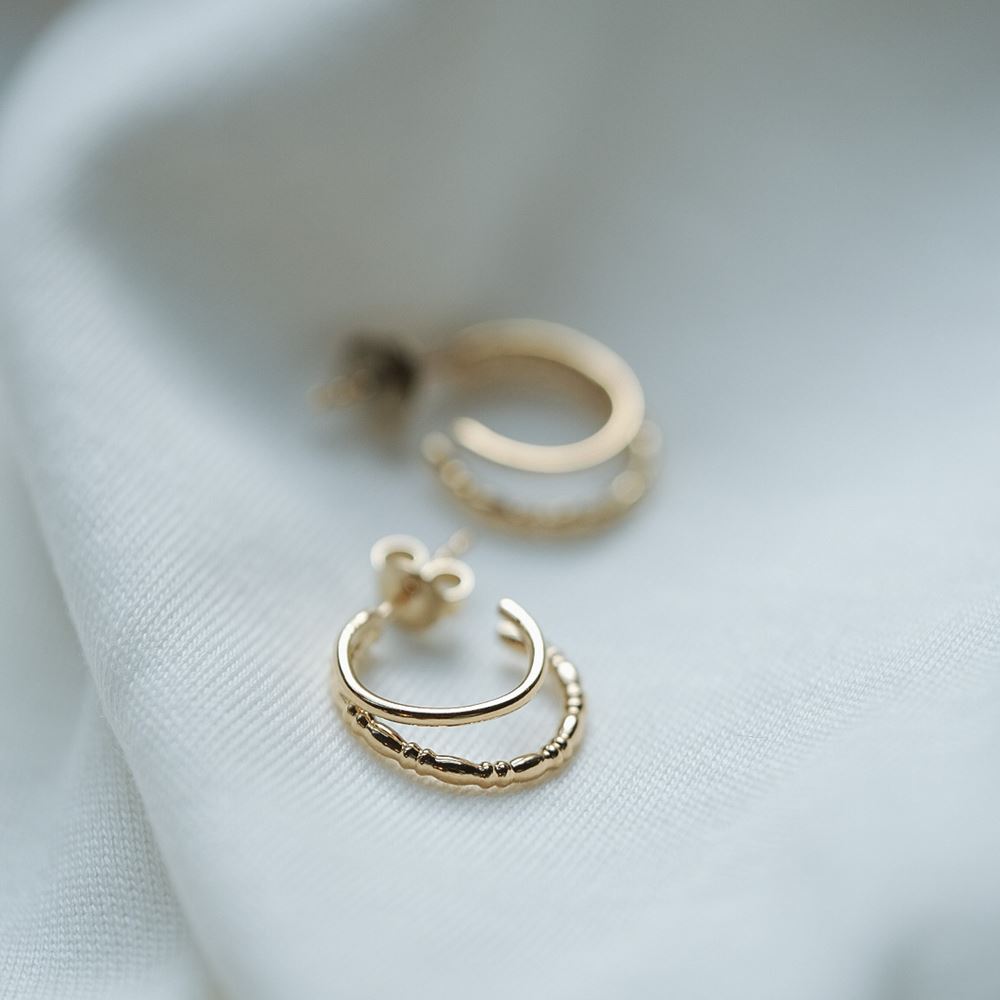 Earrings Marie-Alice (gold plated)