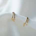 Earrings Marie-Alice (gold plated)