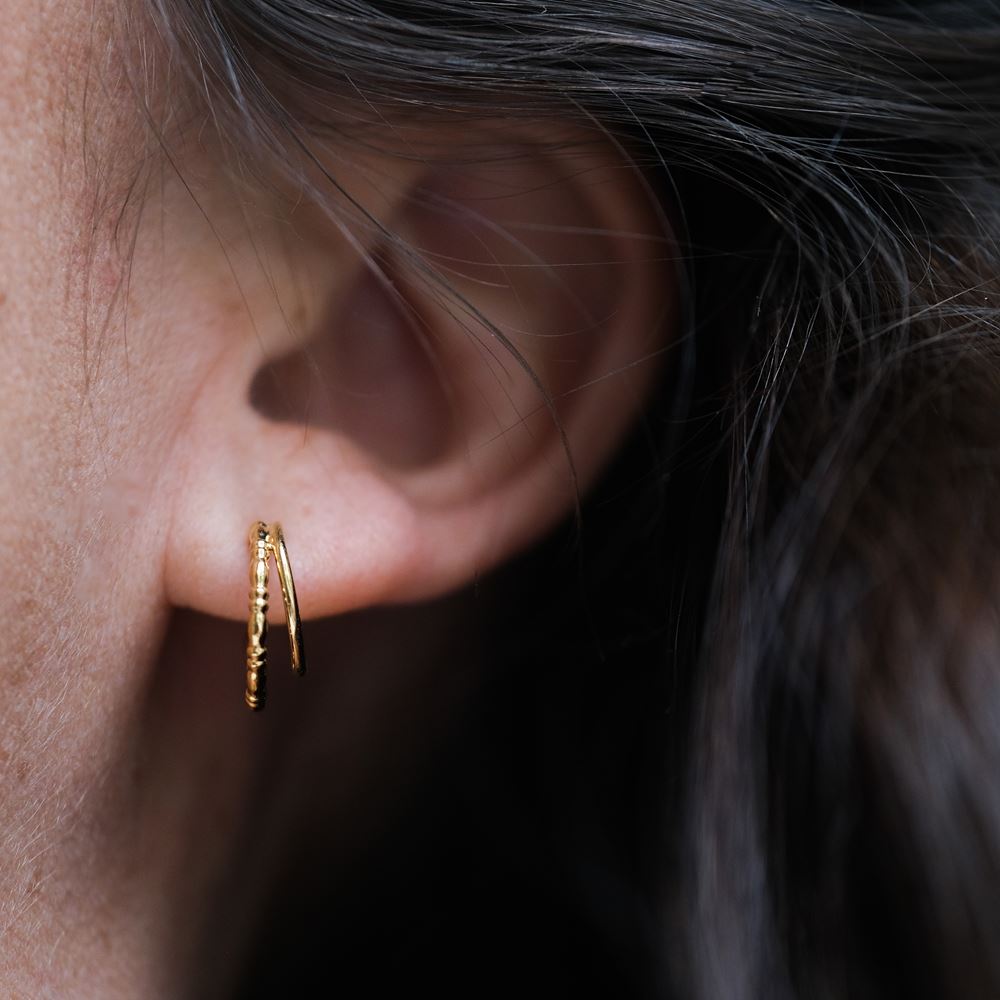 Earrings Marie-Alice (gold plated)