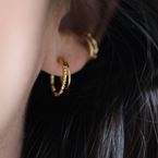 Earrings Marie-Alice (gold plated)