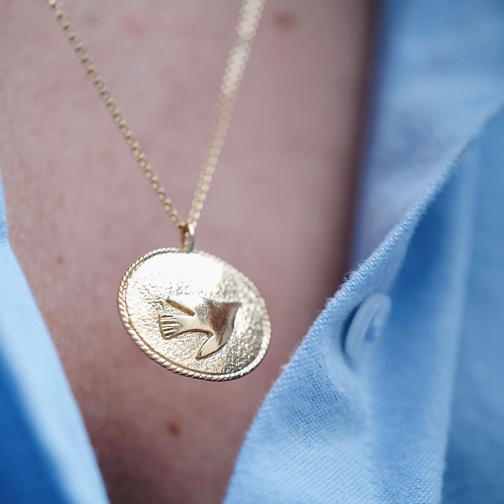 Necklace L'Envolée (plaqué or)