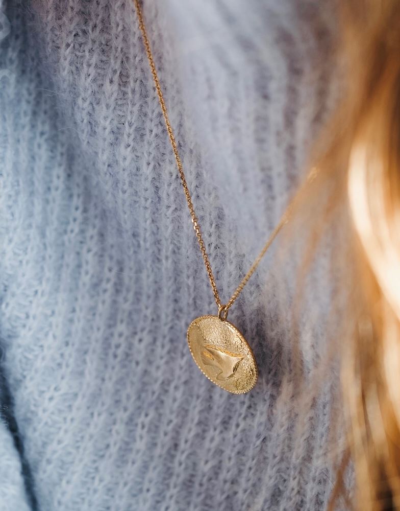 Necklace L'Envolée (plaqué or)