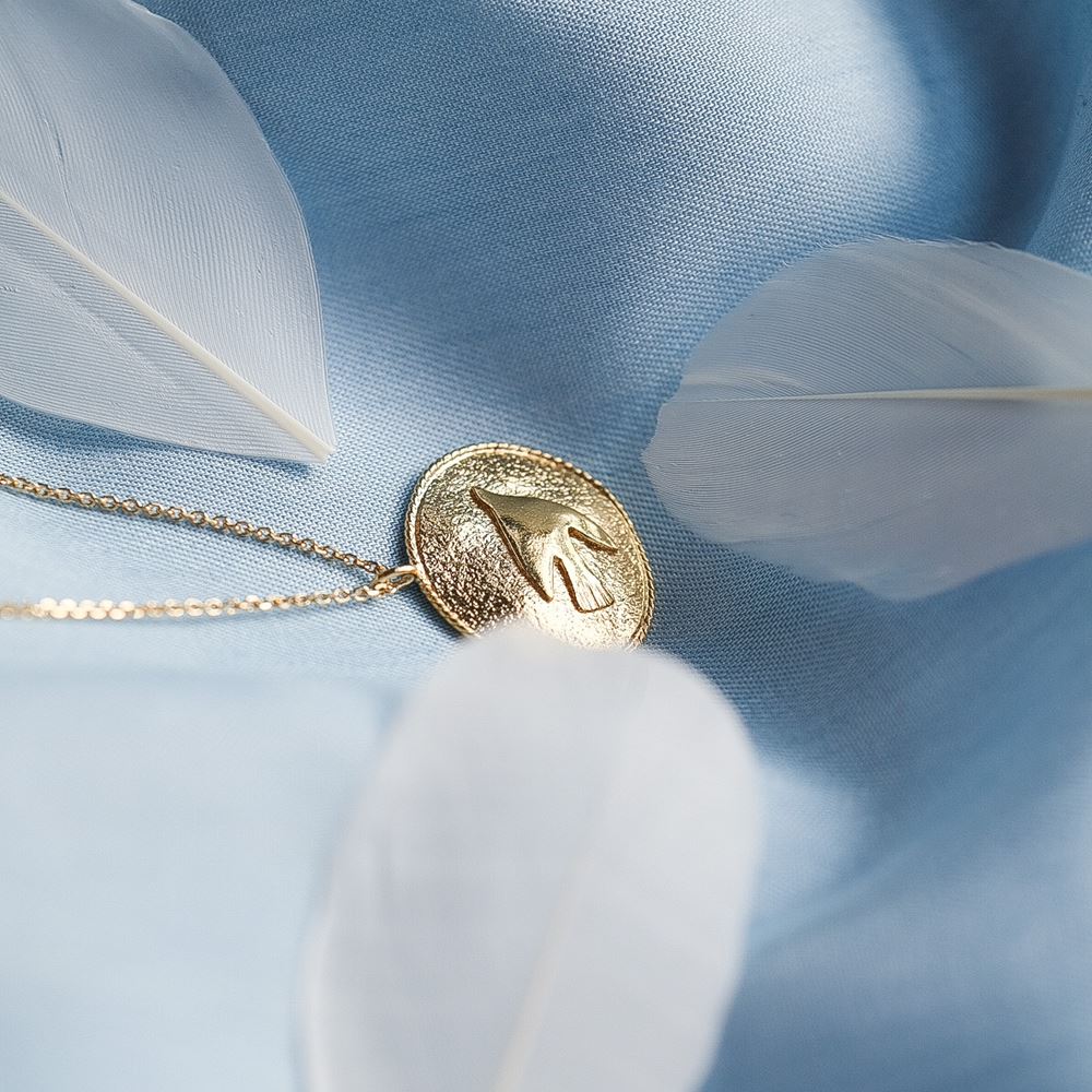 Necklace L'Envolée (plaqué or)