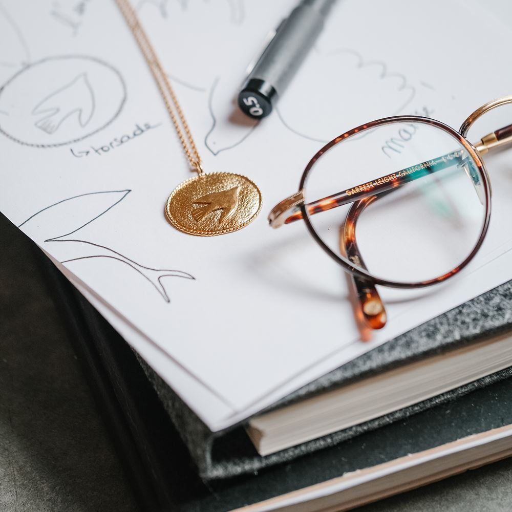 Necklace L'Envolée (plaqué or)