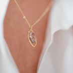 Necklace Gaïa (18k gold)