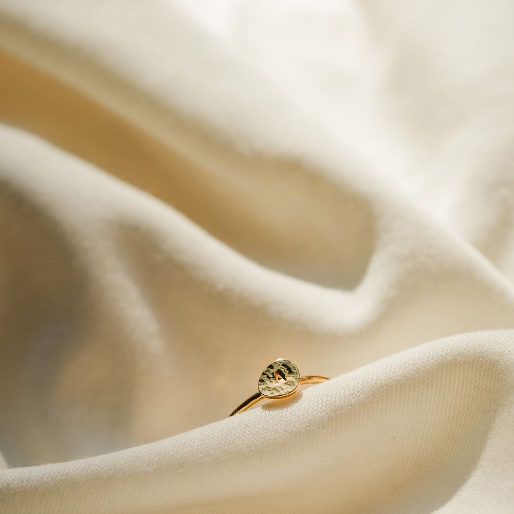 Ring Love letter n° 2 (gold plated)
