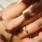 Ring Love letter n°3 (gold plated)