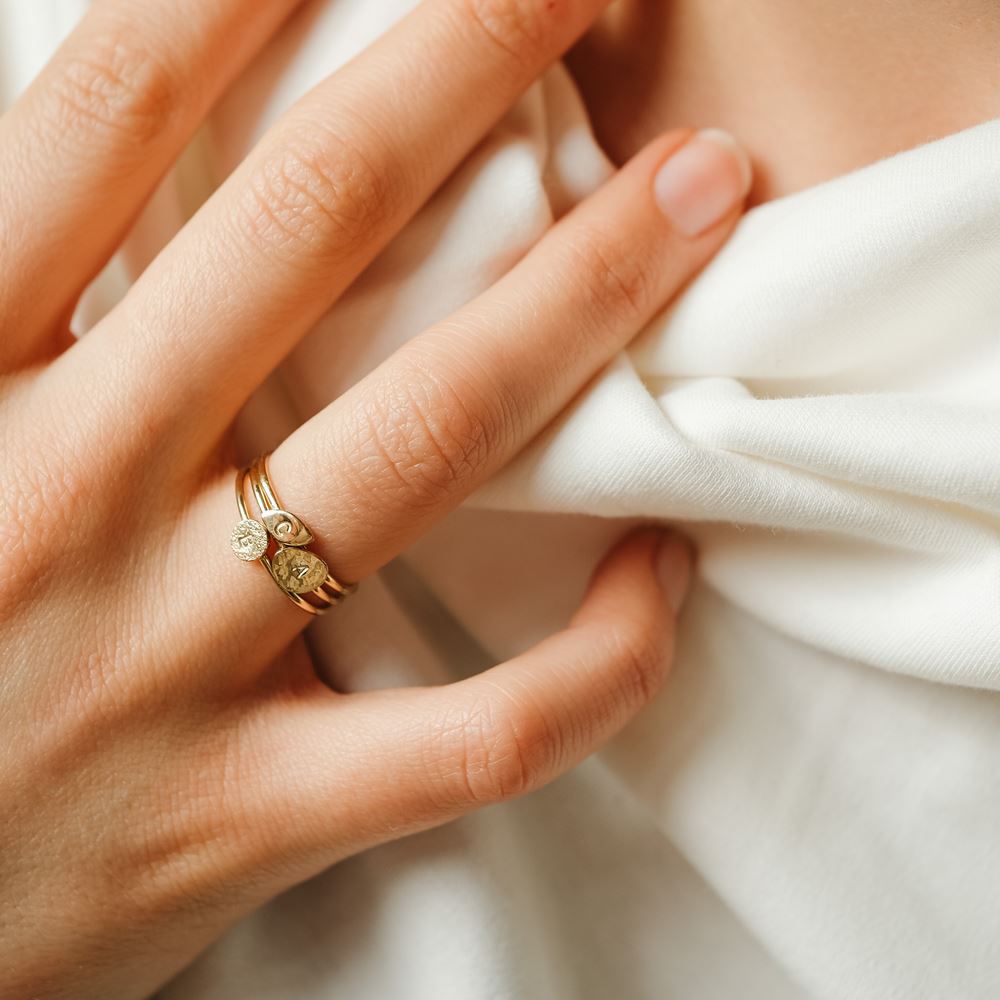 Ring Love letter n°1 (18k gold)