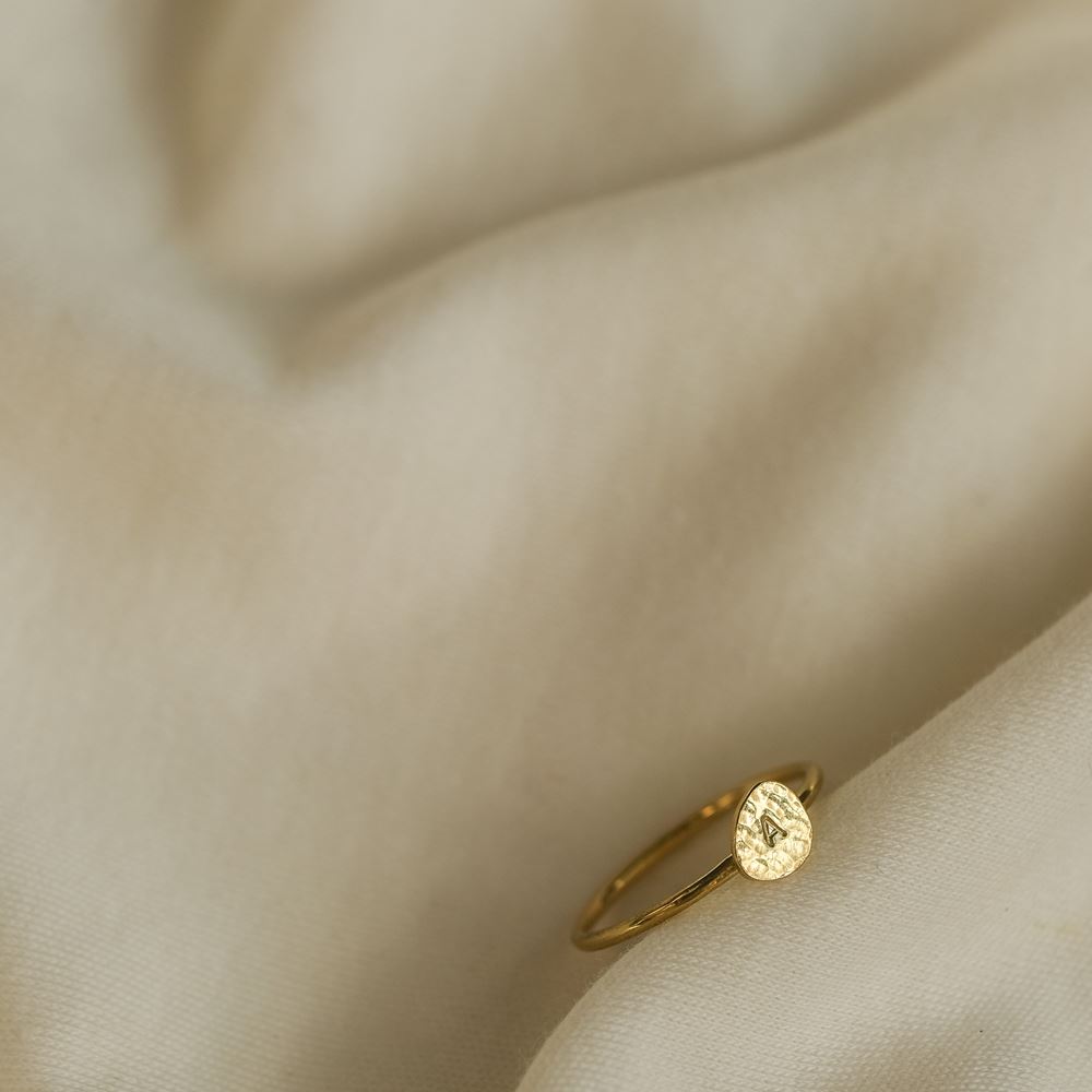 Ring Love letter n°2 (18k gold)