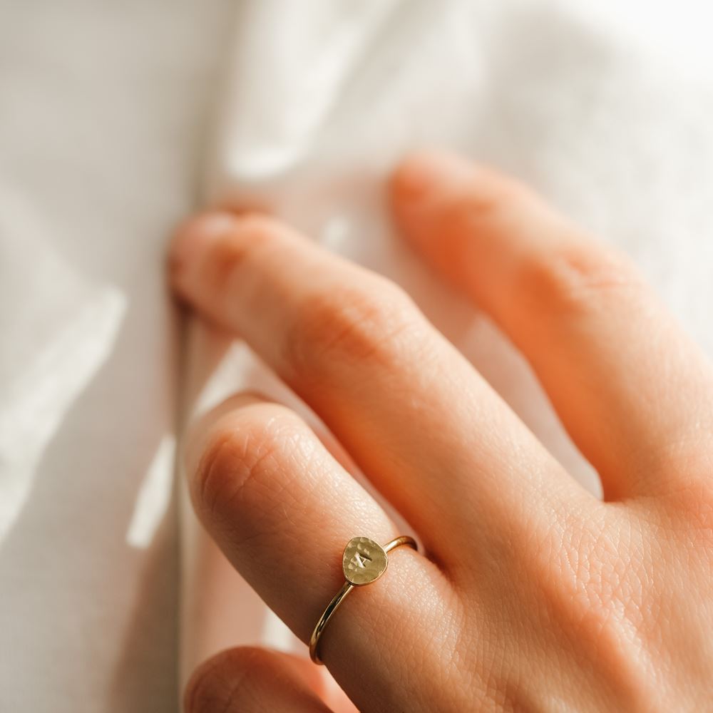 Ring Love letter n°2 (18k gold)