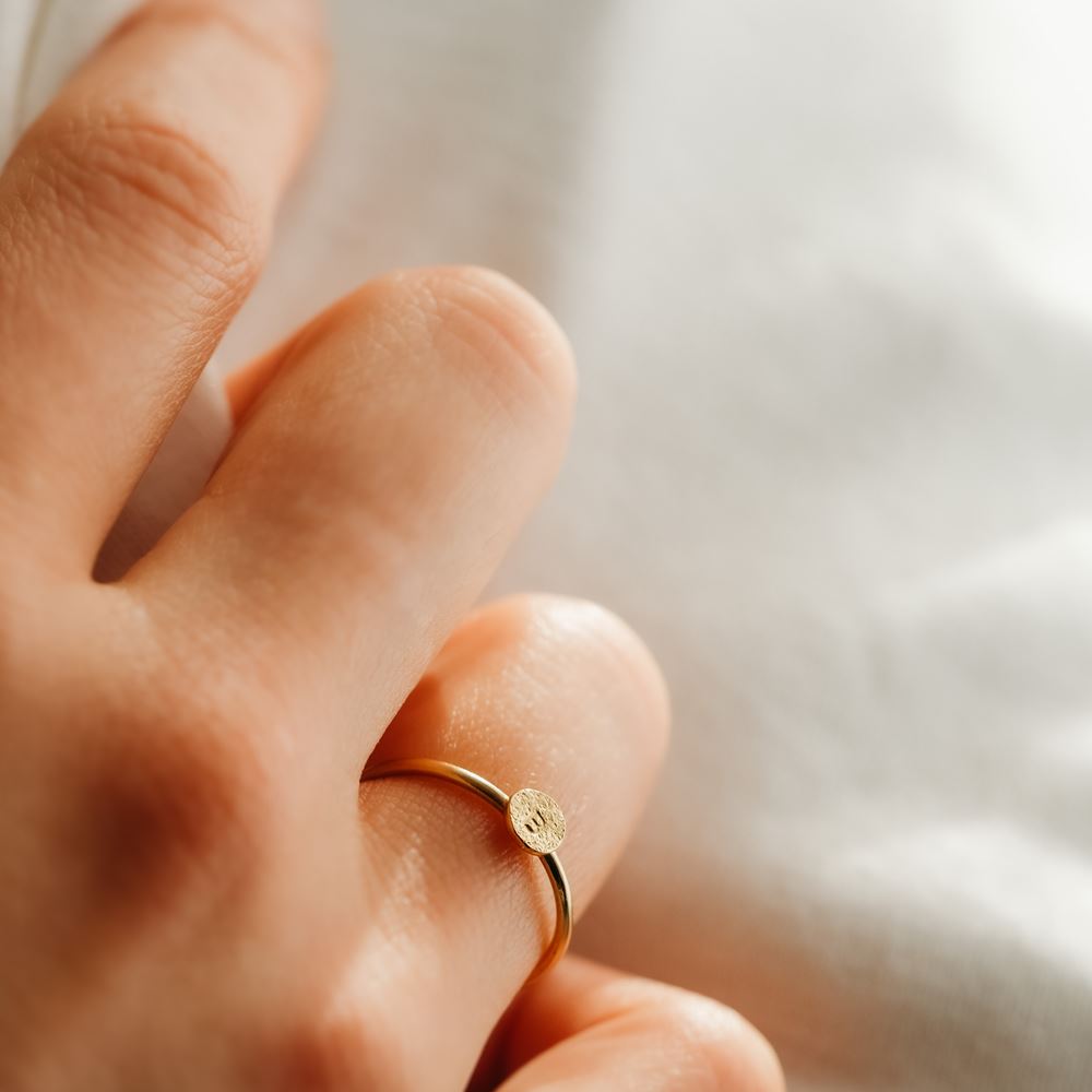 Ring Love letter n°3 (18k gold)