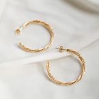 Earrings Najima (gold plated)