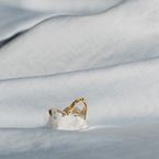 Ring Esperanza (silver 925 and 18k gold)