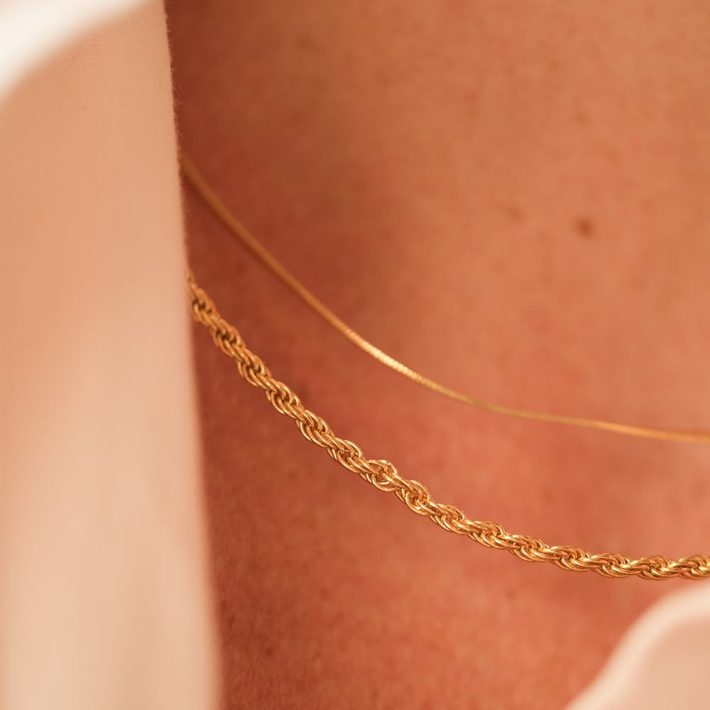 Necklace Pilar (gold plated)