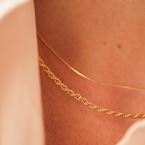 Necklace Pilar (gold plated)