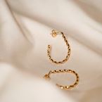 Creoles Lisa (gold plated)