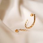 Creoles Lisa (gold plated)