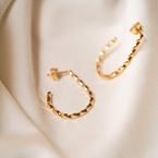 Creoles Lisa (gold plated)