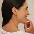 Big creoles Imani (gold plated)