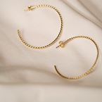 Creoles Yasmin (gold plated)