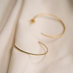 Creoles Yasmin (gold plated)