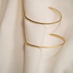 Creoles Yasmin (gold plated)