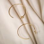 Creoles Yasmin (gold plated)