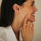 Creoles Yasmin (gold plated)