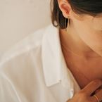 Creoles Yasmin (gold plated)