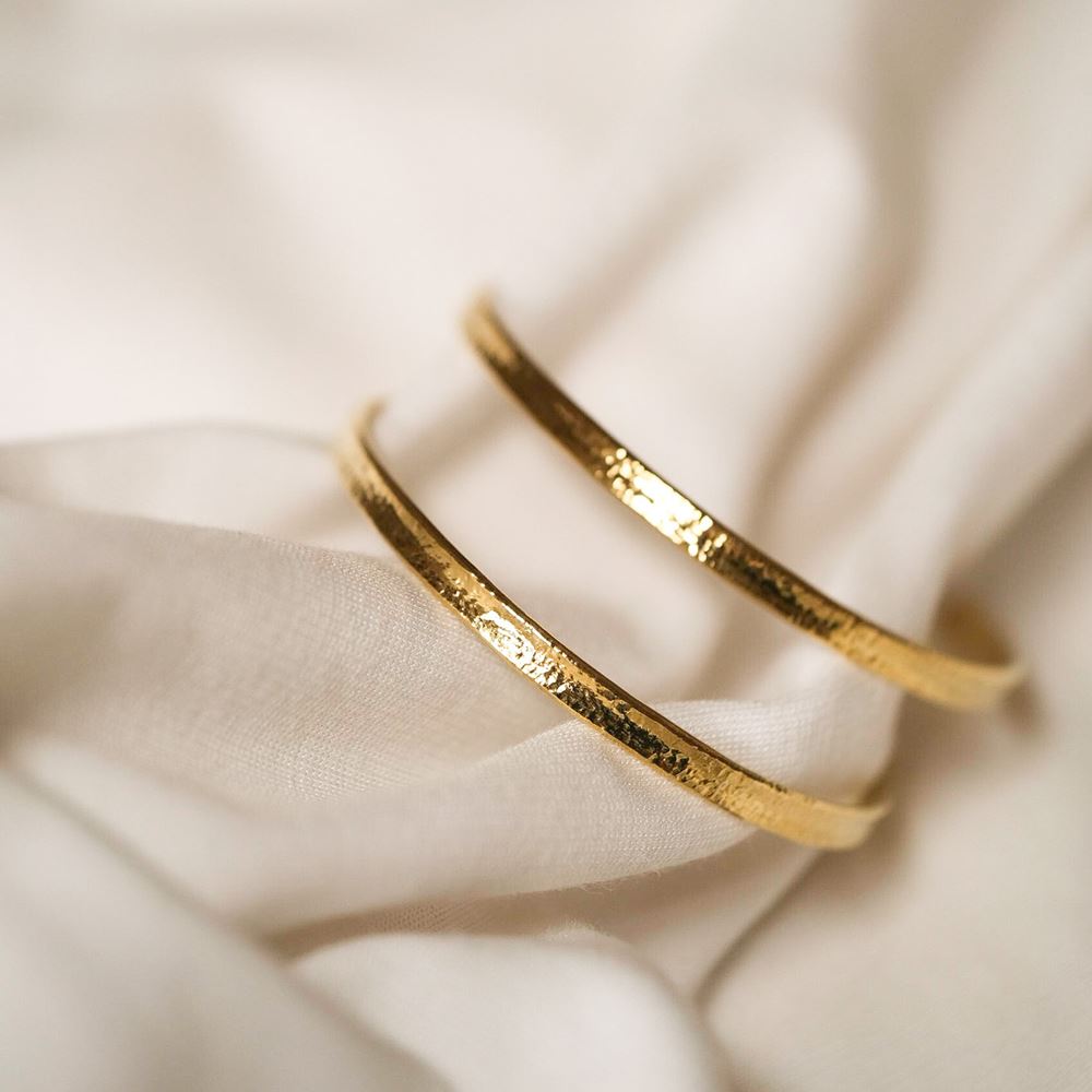 Creoles Nour (gold plated)