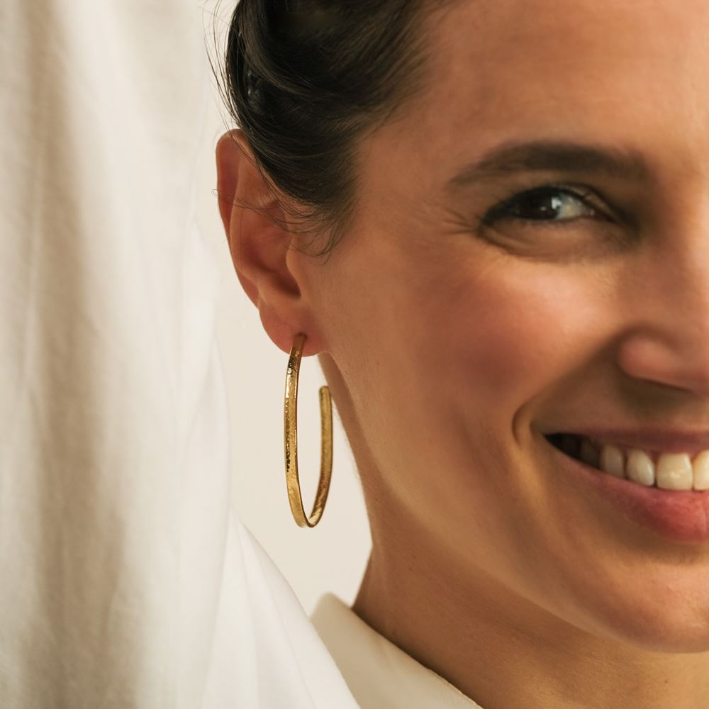 Creoles Nour (gold plated)