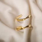 Creoles Nouria (gold plated)