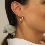 Creoles Nouria (gold plated)