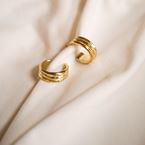 Creoles Salma (gold plated)