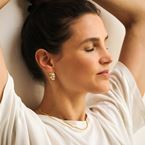 Creoles Salma (gold plated)