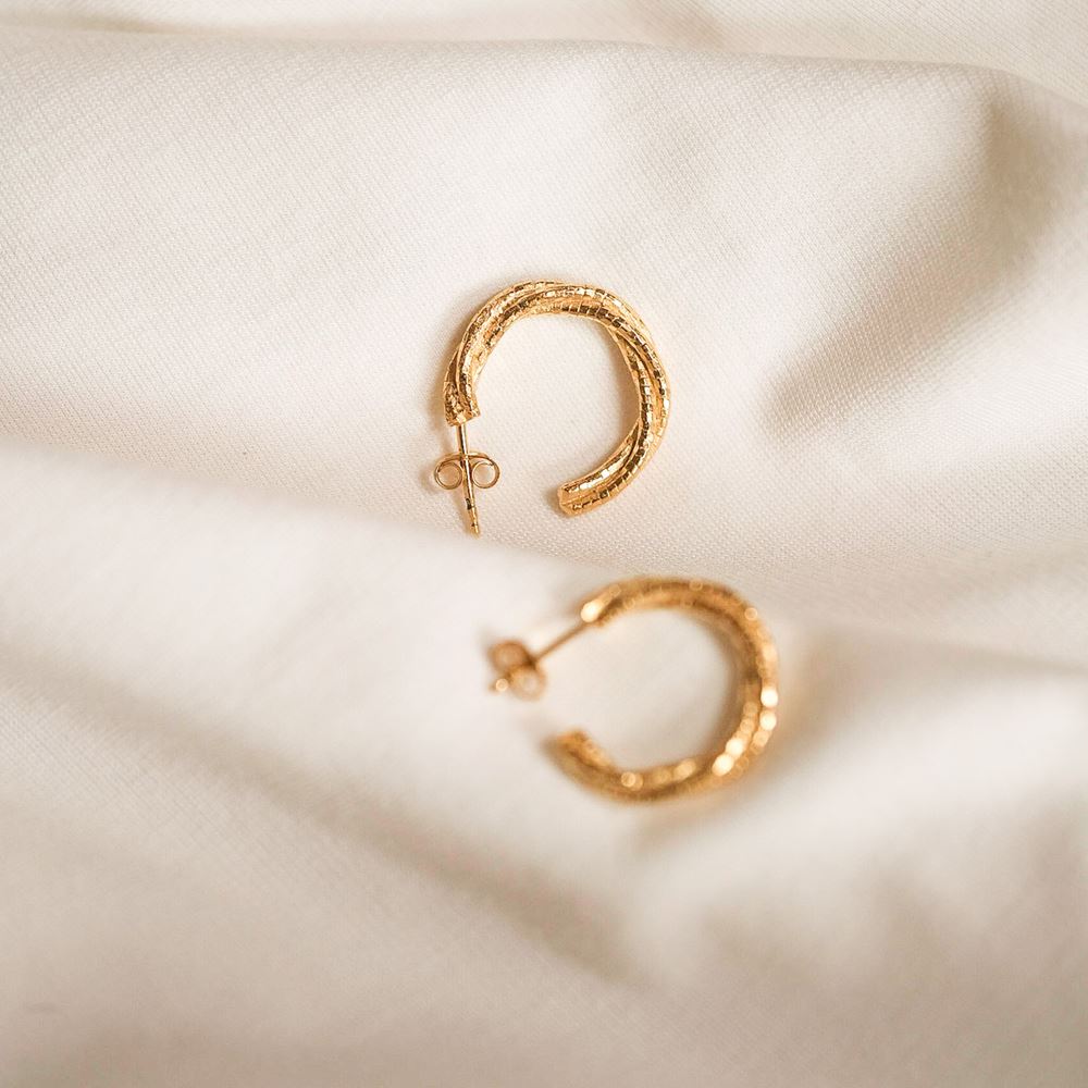 Little creoles Najima (gold plated)