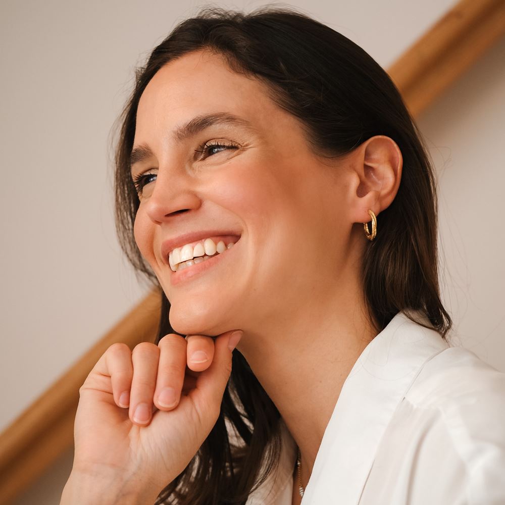 Little creoles Najima (gold plated)