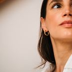 Little creoles Najima (gold plated)