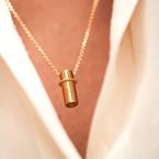 Necklace "The Messenger" (silver 925)