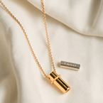 Necklace "The Messenger" (gold plated)