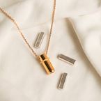 Necklace "The Messenger" (18k gold)