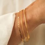 Bracelet Gloria (gold plated)