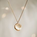 Necklace Intuition (gold plated)